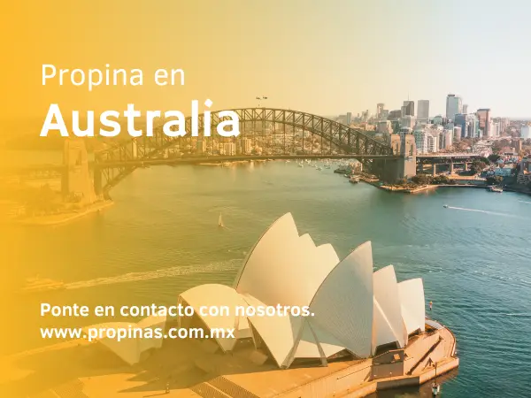 propinas en australia